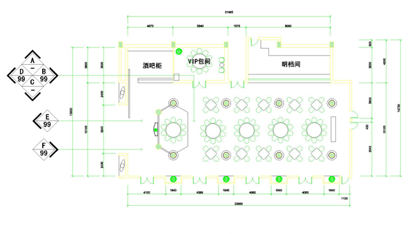 中小飯店廚房設(shè)計圖